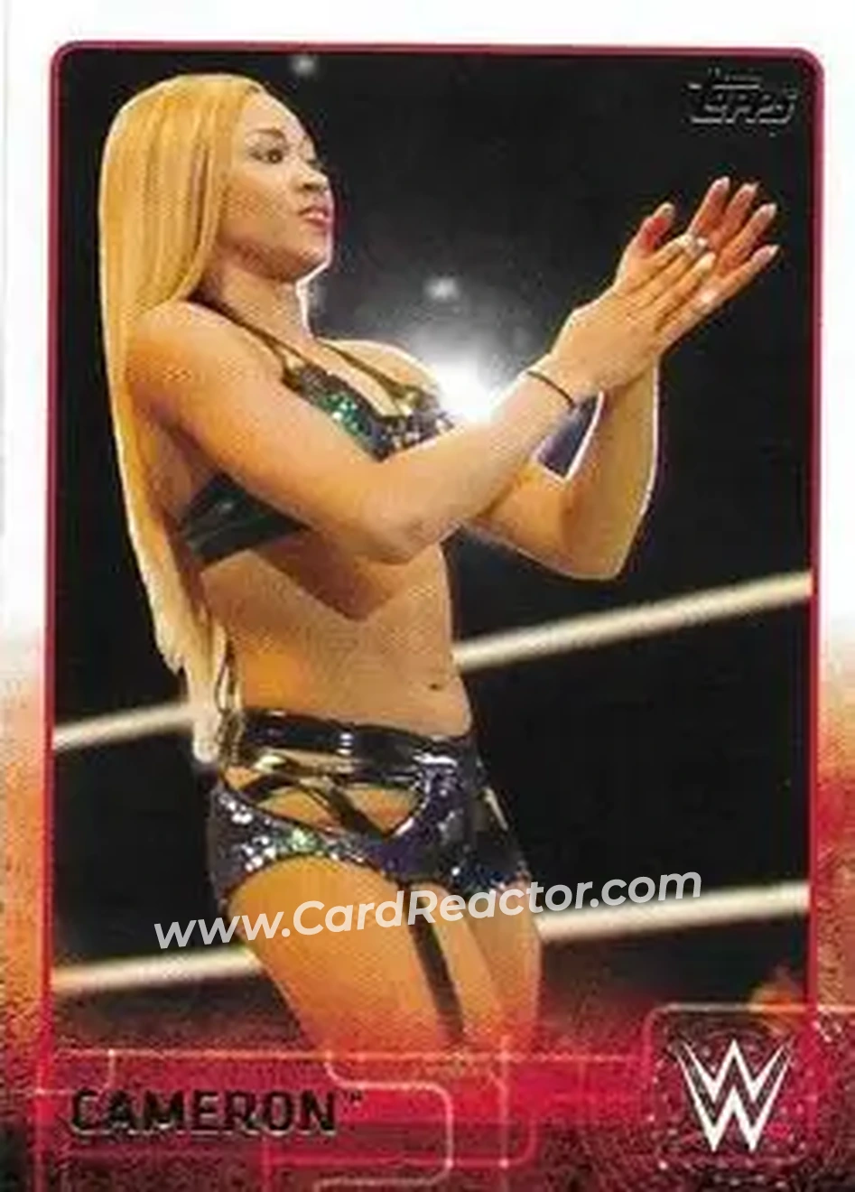 2015 Topps WWE #15 - Cameron