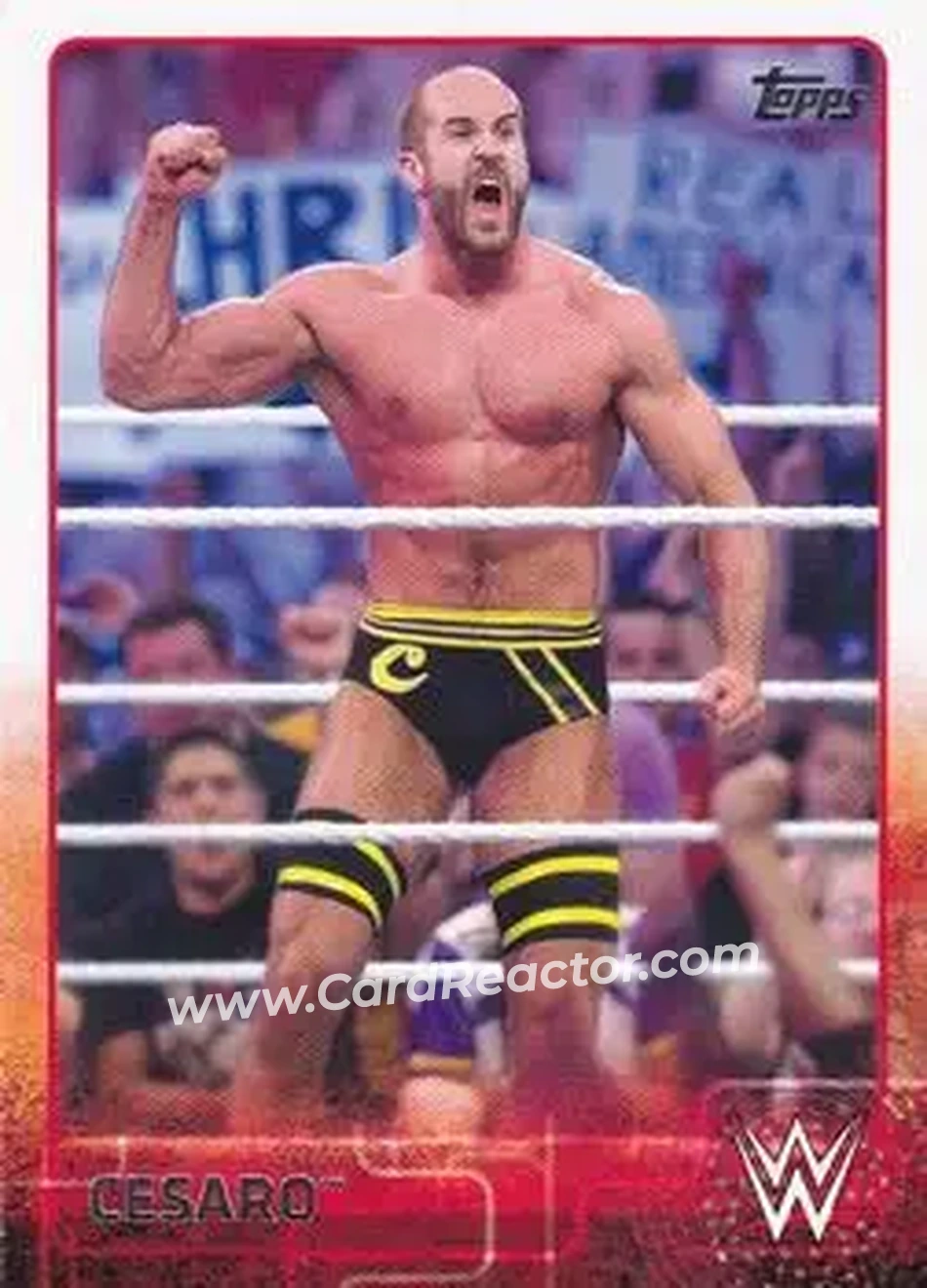 2015 Topps WWE #16 - Claudio Castagnoli - Front
