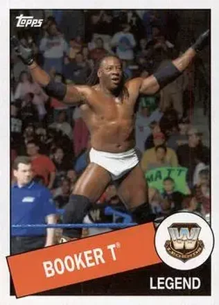 2015 Topps WWE Heritage #5 - Booker T