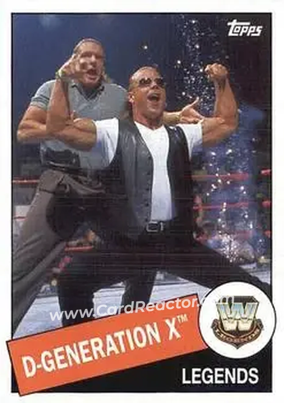 2015 Topps WWE Heritage #11 - D-Generation X - Front