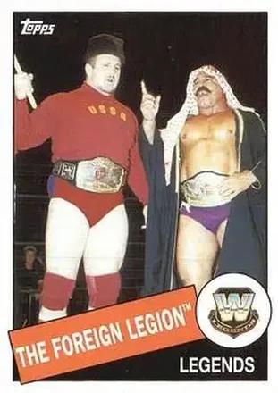2015 Topps WWE Heritage #16 - The Foreign Legion