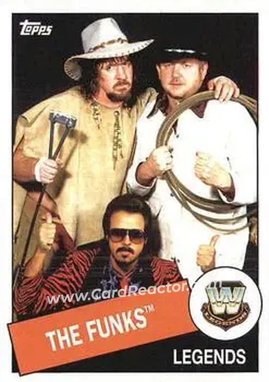 2015 Topps WWE Heritage #18 - The Funks - Front