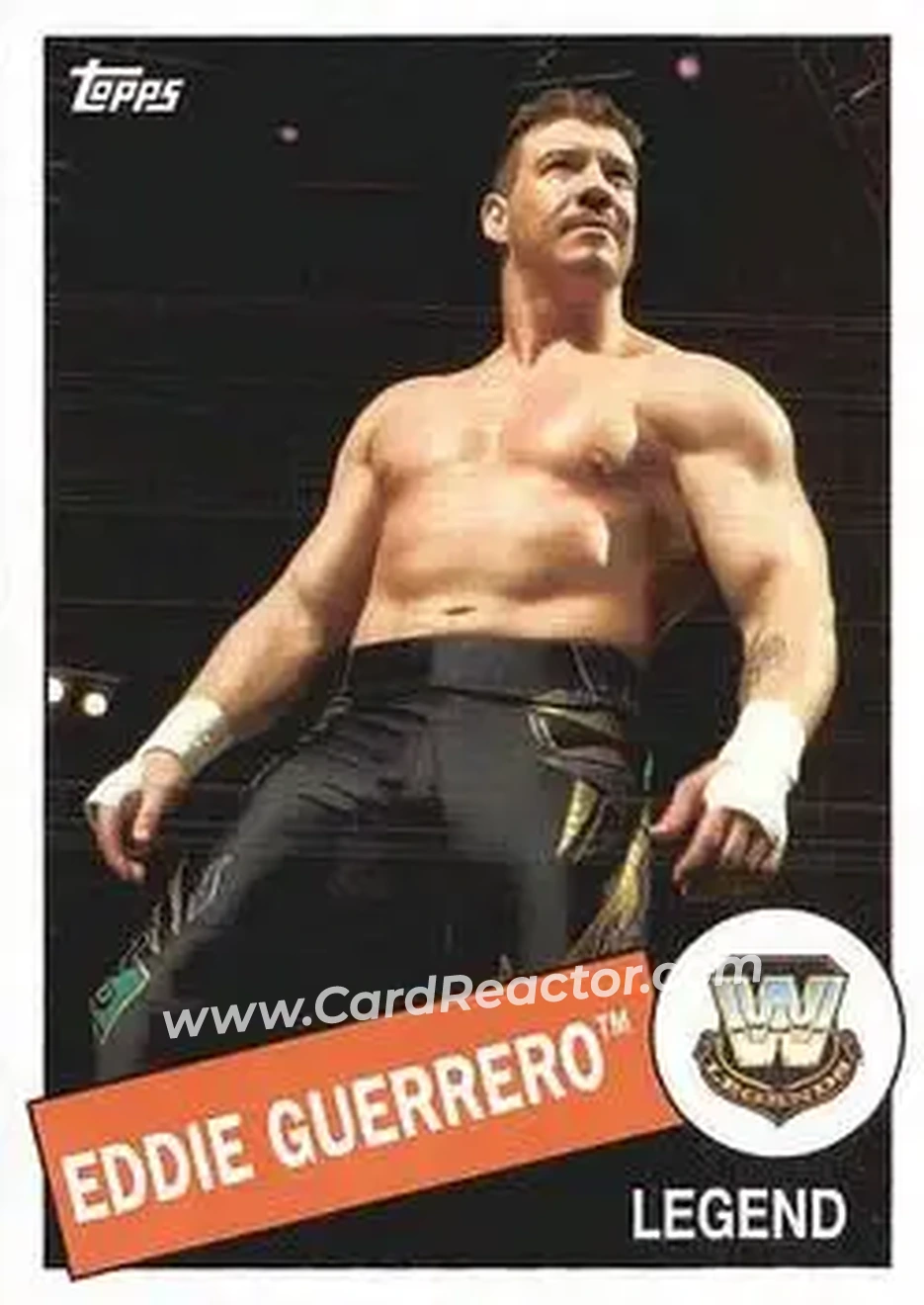 2015 Topps WWE Heritage #19 - Eddie Guerrero - Front