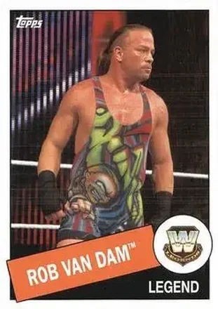2015 Topps WWE Heritage #24 - Rob Van Dam