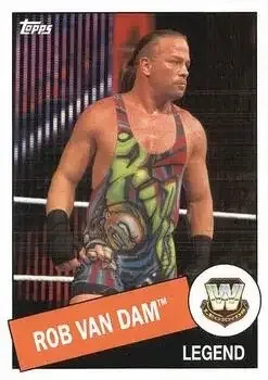 2015 Topps WWE Heritage feature card
