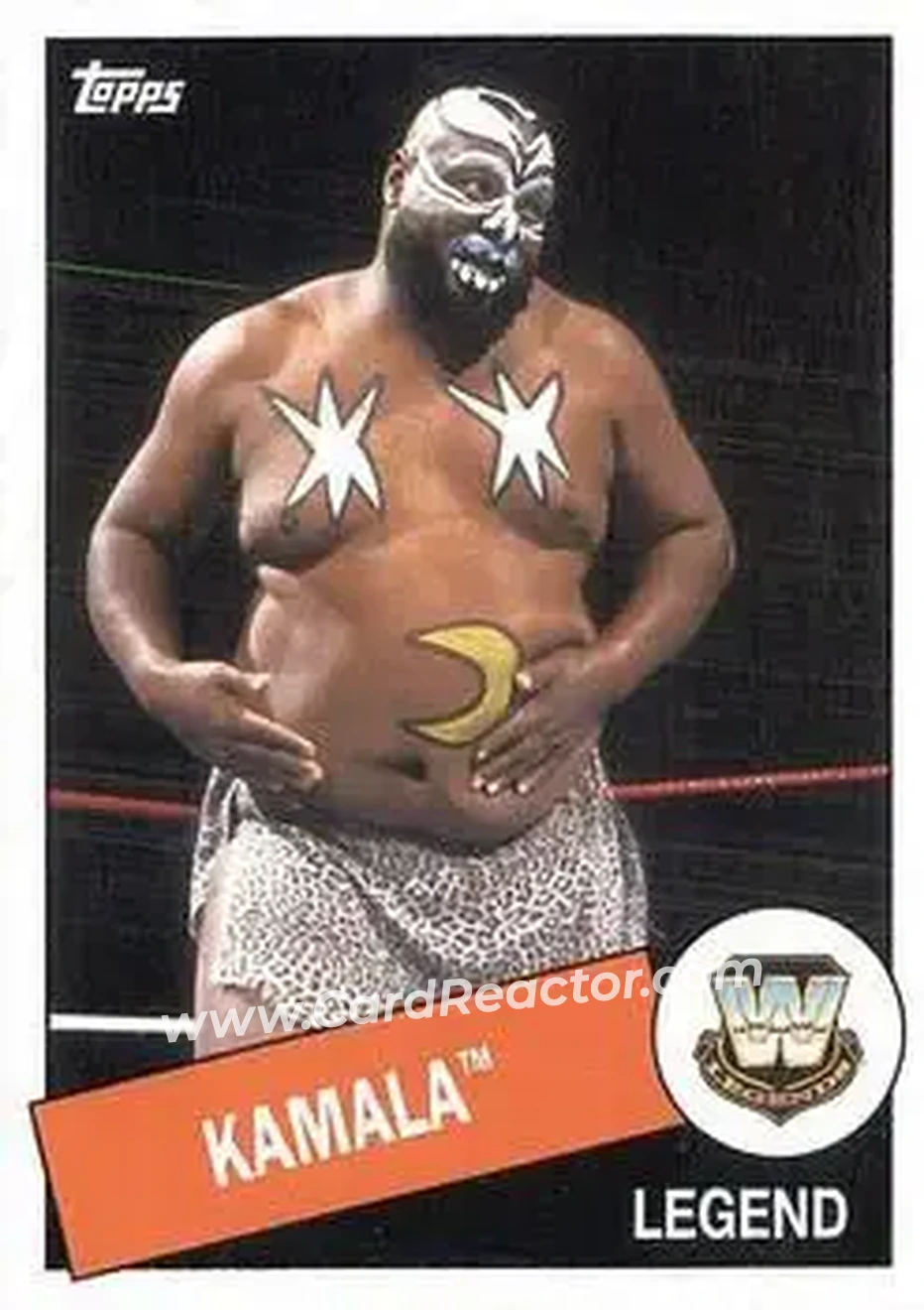 2015 Topps WWE Heritage #29 - Kamala - Front