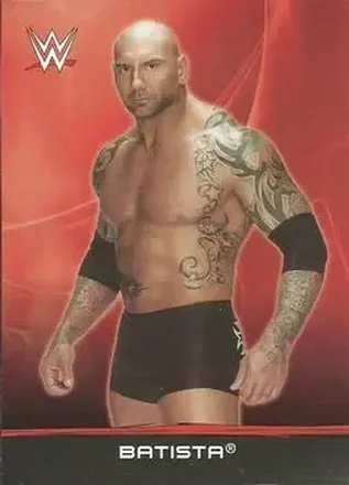2015 Topps WWE Ringside Relic Dog Tags Inserts #3 - Batista