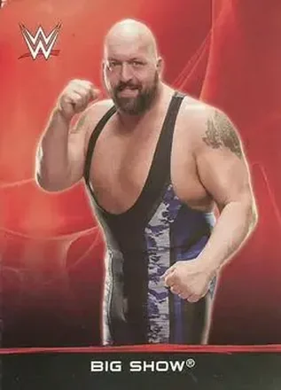 2015 Topps WWE Ringside Relic Dog Tags Inserts #4 - Big Show