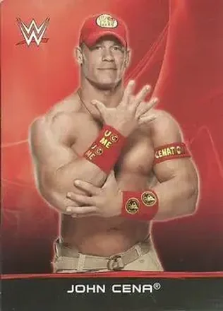 2015 Topps WWE Ringside Relic Dog Tags Inserts #13 - John Cena