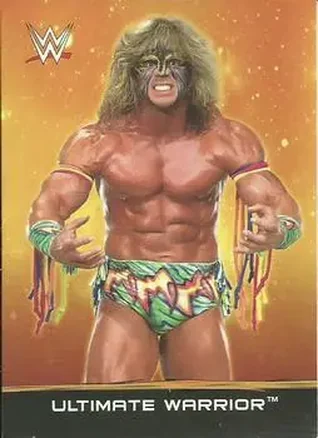 2015 Topps WWE Ringside Relic Dog Tags Inserts #30 - The Ultimate Warrior