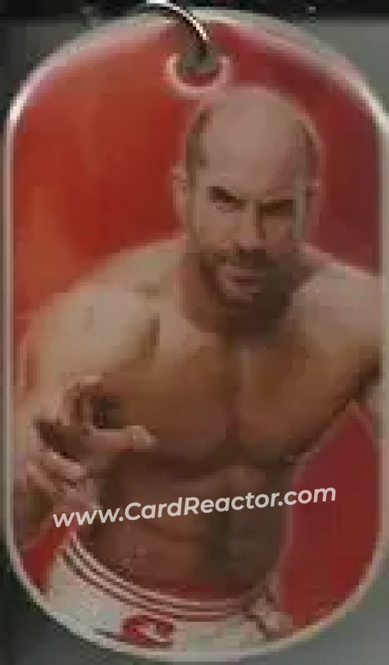 2015 Topps WWE Ringside Relic Dog Tags Inserts - Dog Tags #NNO - Claudio Castagnoli - Front 2015 Topps WWE Ringside Relic Dog Tags Inserts - Dog Tags #NNO - Claudio Castagnoli - Front