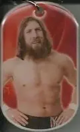 2015 Topps WWE Ringside Relic Dog Tags Inserts - Dog Tags #NNO - Bryan Danielson