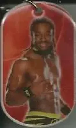 2015 Topps WWE Ringside Relic Dog Tags Inserts - Dog Tags #NNO - Kofi Kingston