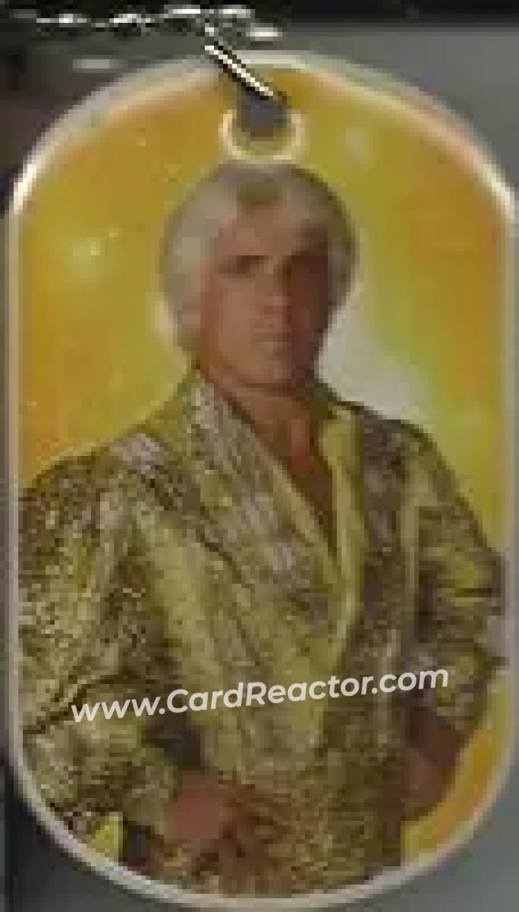 2015 Topps WWE Ringside Relic Dog Tags Inserts - Dog Tags #NNO - Ric Flair - Front 2015 Topps WWE Ringside Relic Dog Tags Inserts - Dog Tags #NNO - Ric Flair - Front