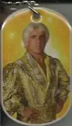 2015 Topps WWE Ringside Relic Dog Tags Inserts - Dog Tags #NNO - Ric Flair