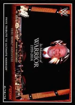 2015 Topps WWE Road to Wrestlemania #5 - The WWE Roster