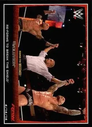 2015 Topps WWE Road to Wrestlemania #7 - Evolution