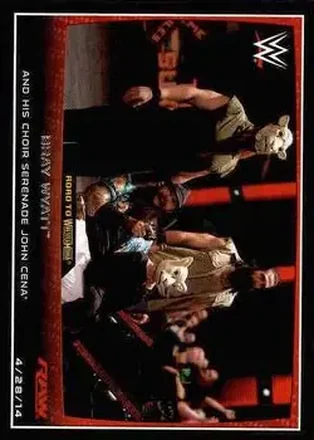 2015 Topps WWE Road to Wrestlemania #10 - The Wyatt Family