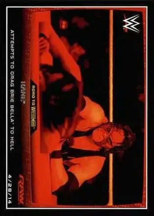 2015 Topps WWE Road to Wrestlemania #11 - Kane