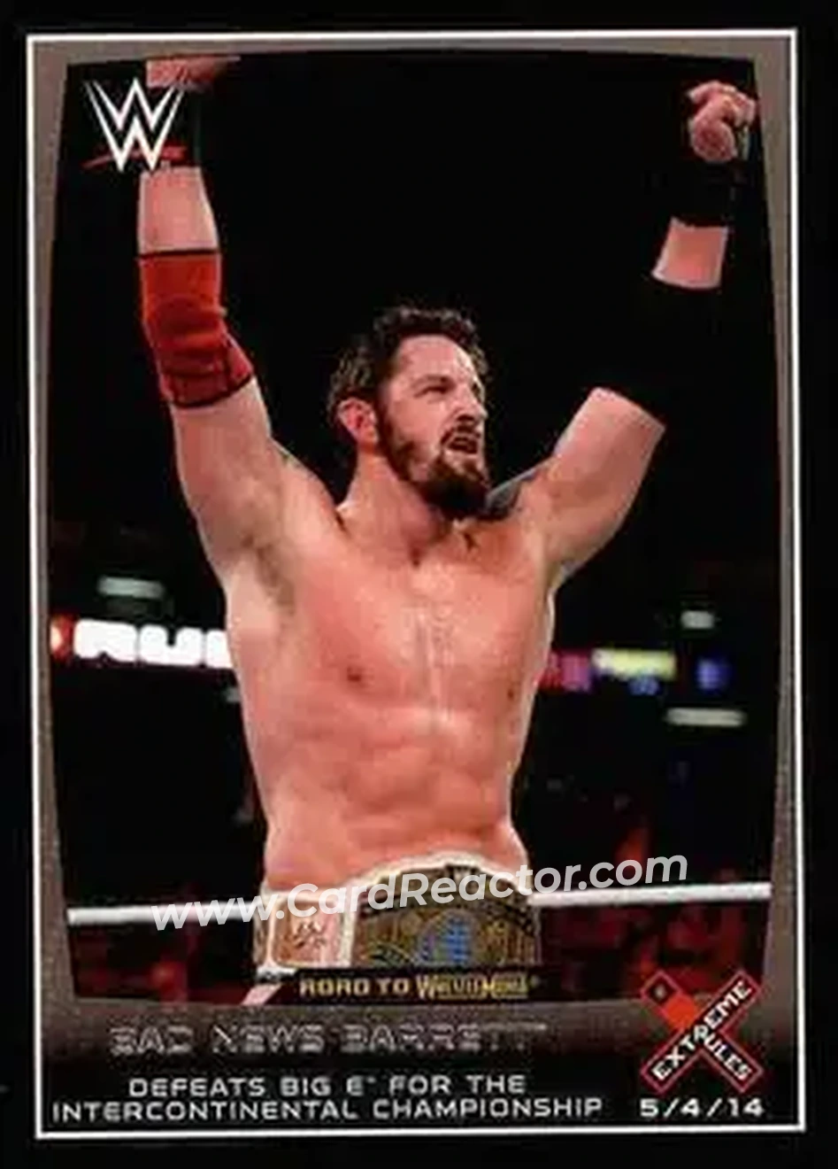 2015 Topps WWE Road to Wrestlemania #12 - Bad News Barrett
