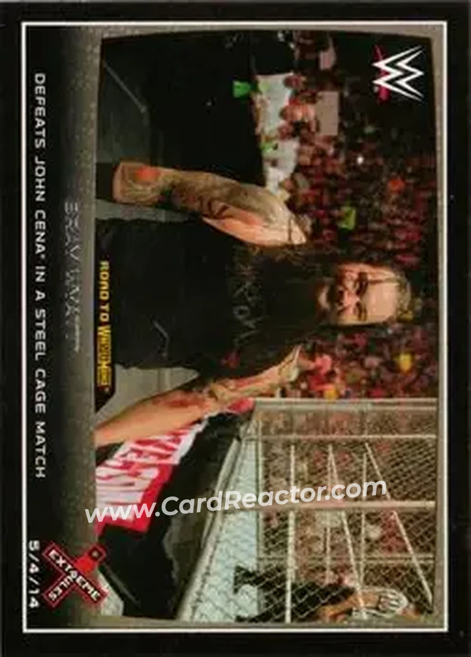 2015 Topps WWE Road to Wrestlemania #14 - "The Fiend" Bray Wyatt - Front