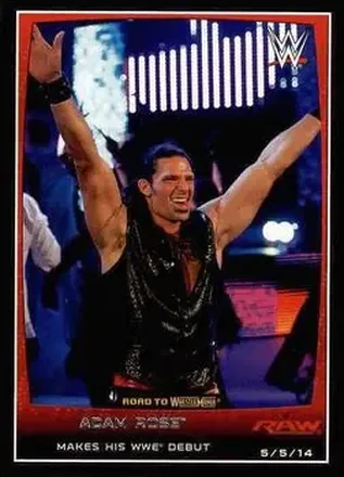 2015 Topps WWE Road to Wrestlemania #17 Adam Rose