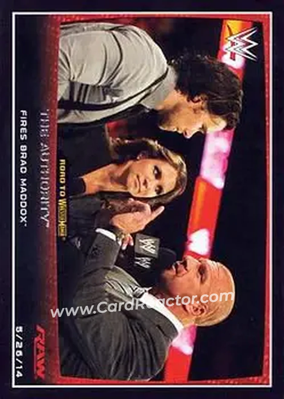 2015 Topps WWE Road to Wrestlemania #19 - The Authority