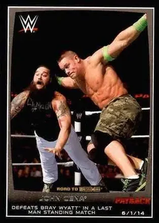 2015 Topps WWE Road to Wrestlemania #22 - John Cena