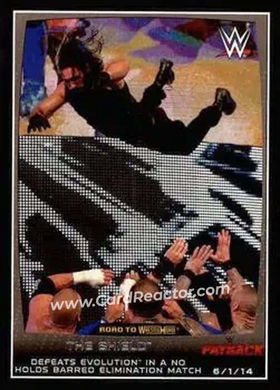 2015 Topps WWE Road to Wrestlemania #23 - The Shield - Front