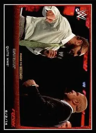 2015 Topps WWE Road to Wrestlemania #24 - Batista