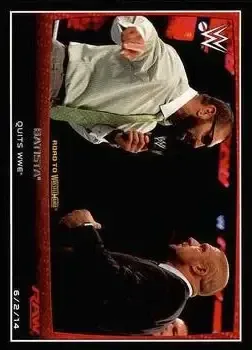 2015 Topps WWE Road to Wrestlemania feature card
