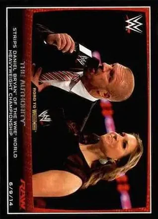 2015 Topps WWE Road to Wrestlemania #26 - The Authority