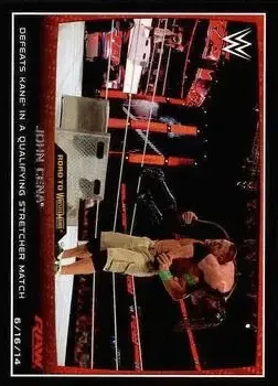 2015 Topps WWE Road to Wrestlemania feature card