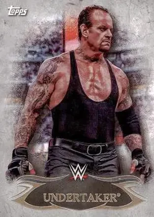 2015 Topps WWE Undisputed #1 - The Undertaker