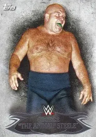 2015 Topps WWE Undisputed #5 - George "The Animal" Steele