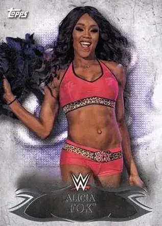 2015 Topps WWE Undisputed #9 - Alicia Fox