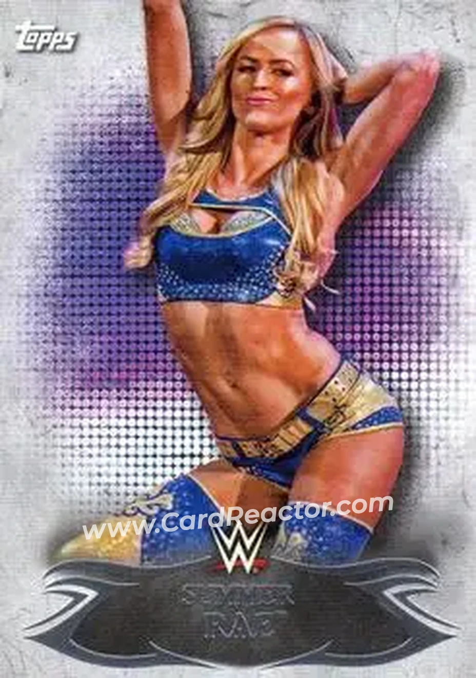 2015 Topps WWE Undisputed #12 - Summer Rae - Front