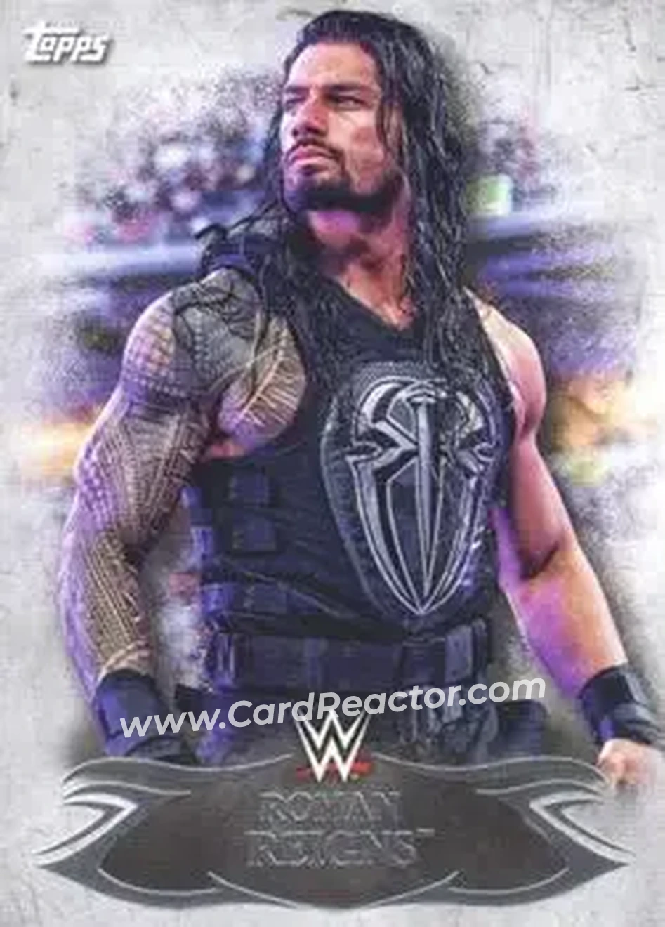 2015 Topps WWE Undisputed #14 - Roman Reigns - Front