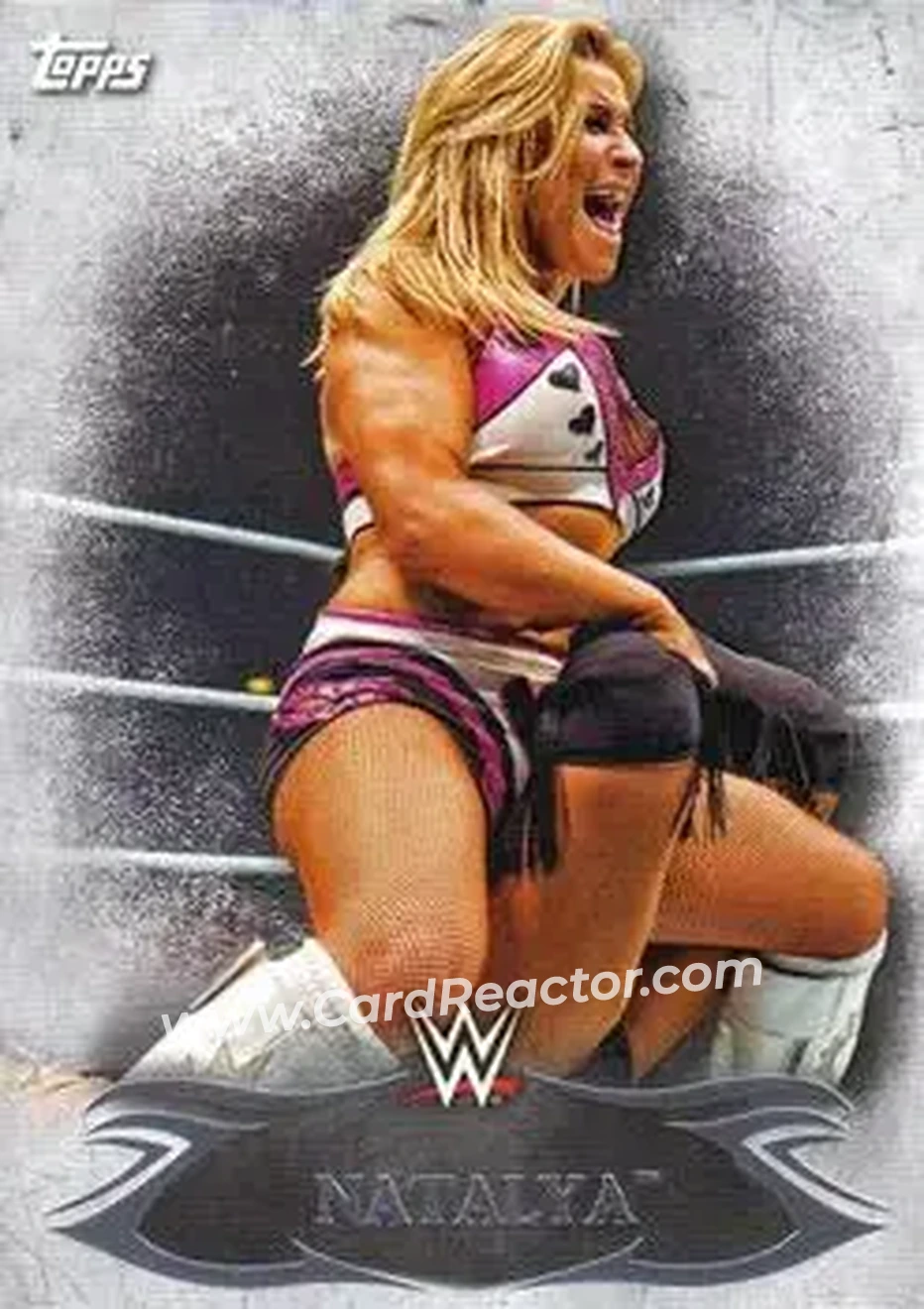 2015 Topps WWE Undisputed #15 - Natalya - Front