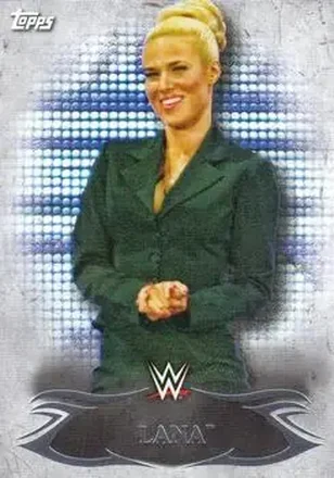 2015 Topps WWE Undisputed #17 - Lana