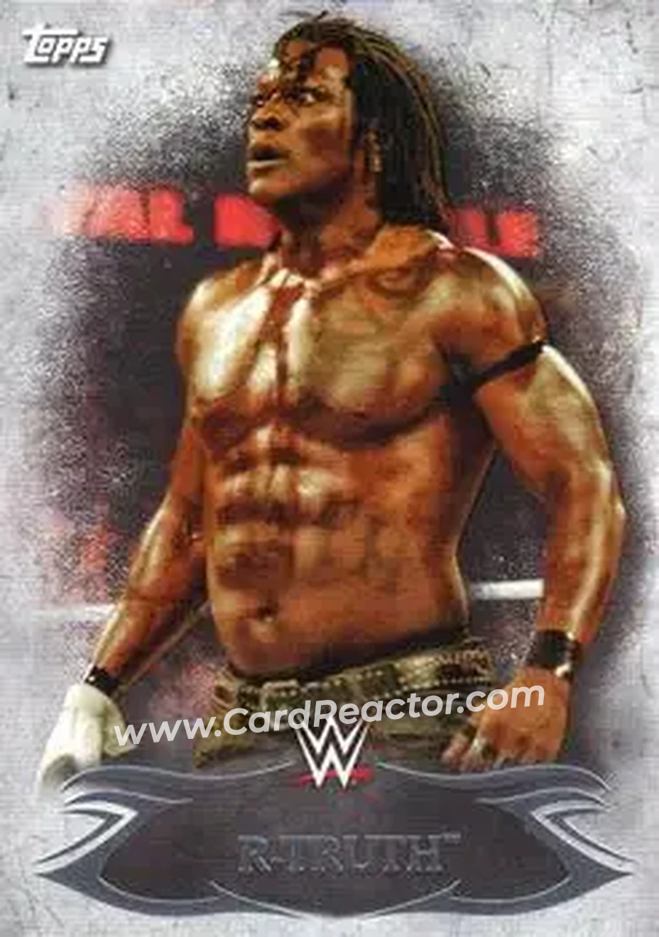 2015 Topps WWE Undisputed #19 - R-Truth - Front