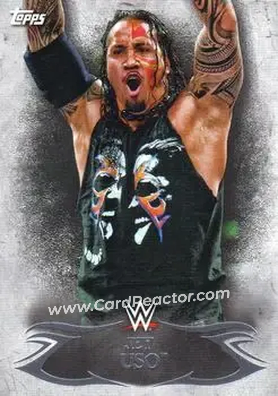 2015 Topps WWE Undisputed #21 - Jey Uso - Front