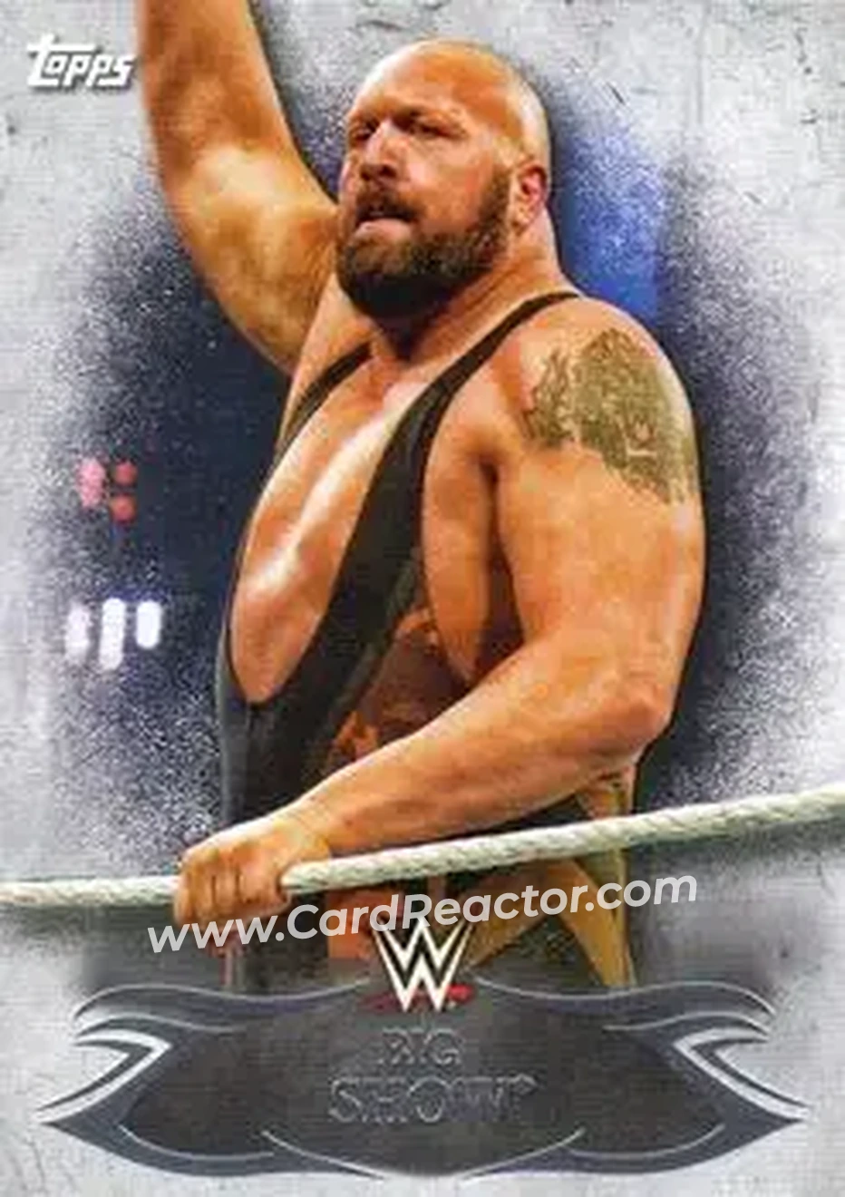 2015 Topps WWE Undisputed #26 - Big Show - Front