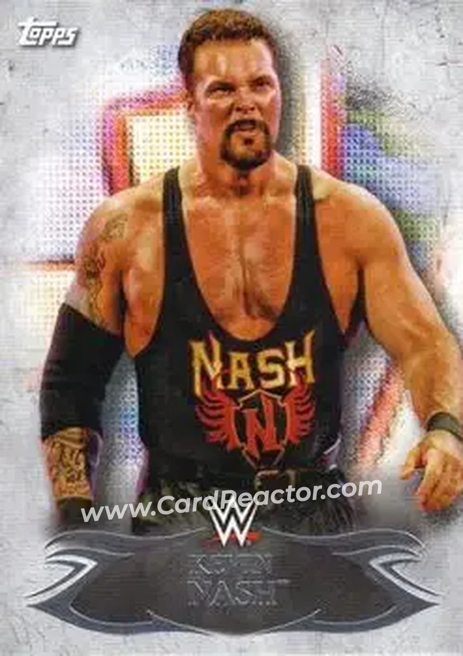 2015 Topps WWE Undisputed #28 - Kevin Nash - Front