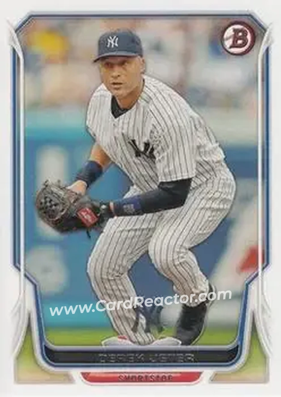 2014 Bowman #1 - Derek Jeter - New York Yankees - Front