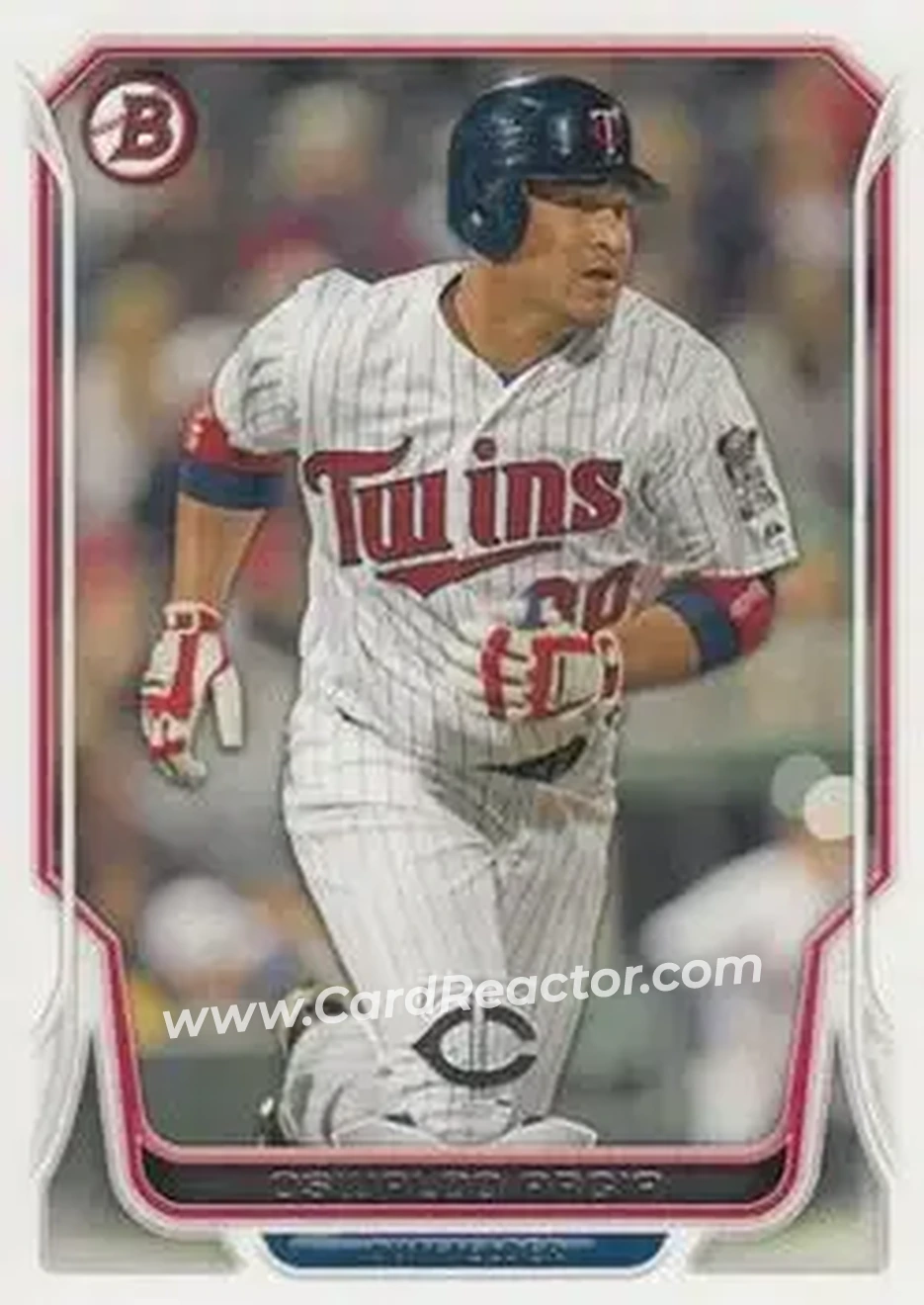2014 Bowman #6 - Oswaldo Arcia - Minnesota Twins - Front
