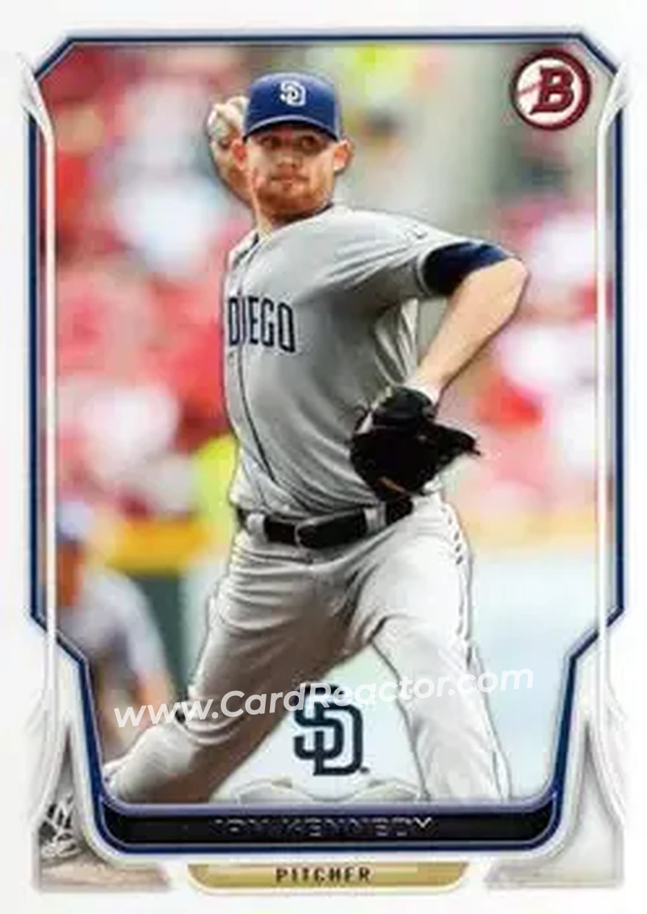 2014 Bowman #7 - Ian Kennedy - San Diego Padres - Front