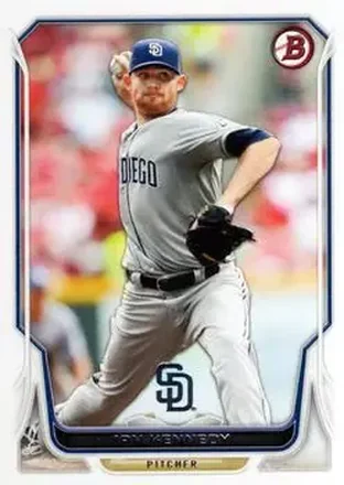 2014 Bowman #7 - Ian Kennedy - San Diego Padres