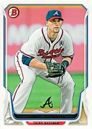 2014 Bowman #9 - Chris Johnson - Atlanta Braves
