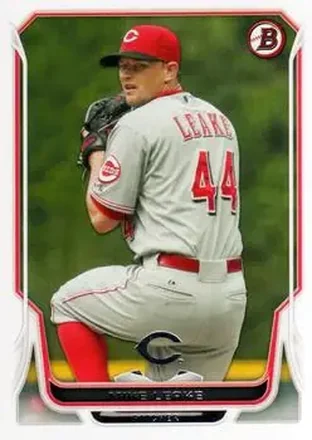 2014 Bowman #10 - Mike Leake - Cincinnati Reds